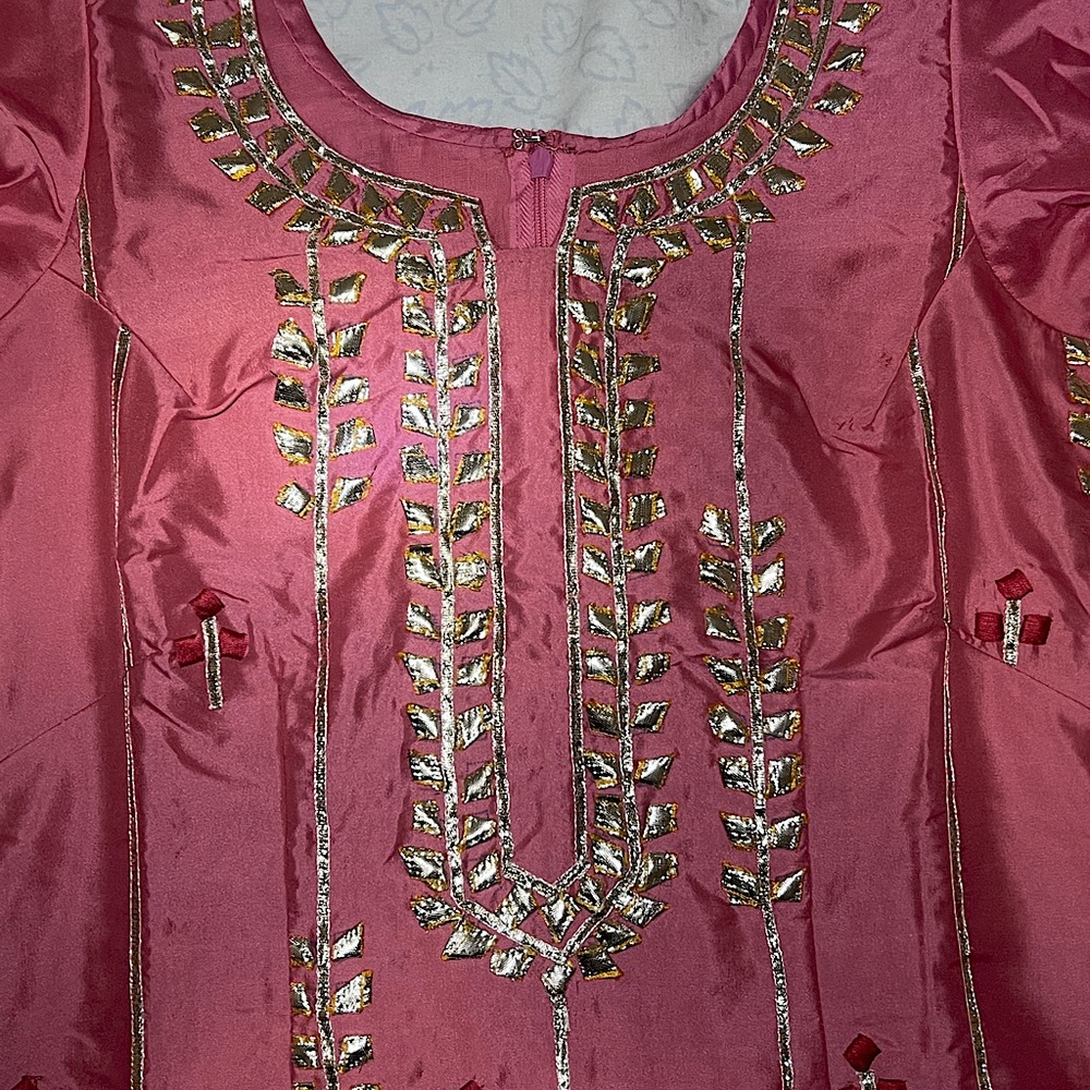 Indian wear (hot pink)